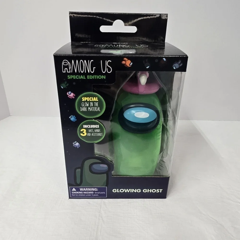 Among Us Special Edition Glowing Ghost Crewmate 6 in. Glow-in-the-Dark Figure